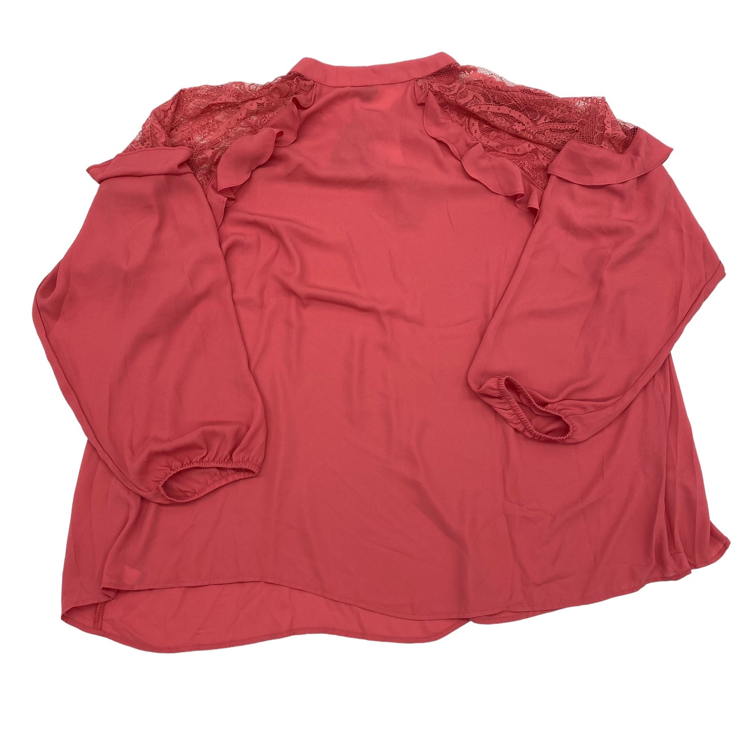 PINK BLOUSE LS by TORRID Size:6