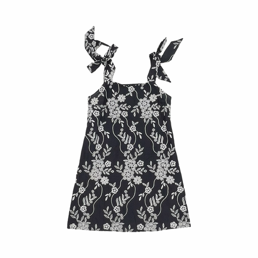 Dress Party Short By Loft In Blue & White, Size:2