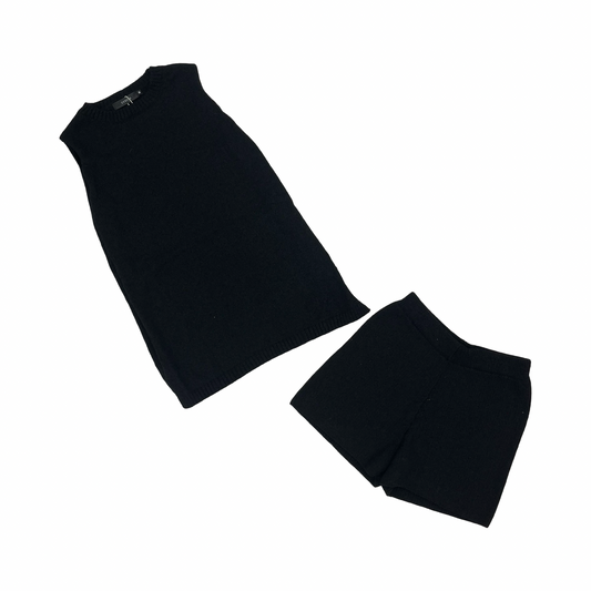 Shorts Set By Zesica In Black, Size:M