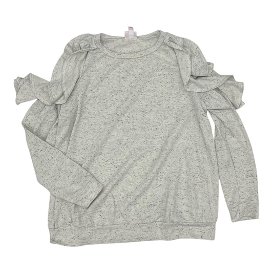 Mat Top Ls By Isabel Maternity In Grey, Size:M