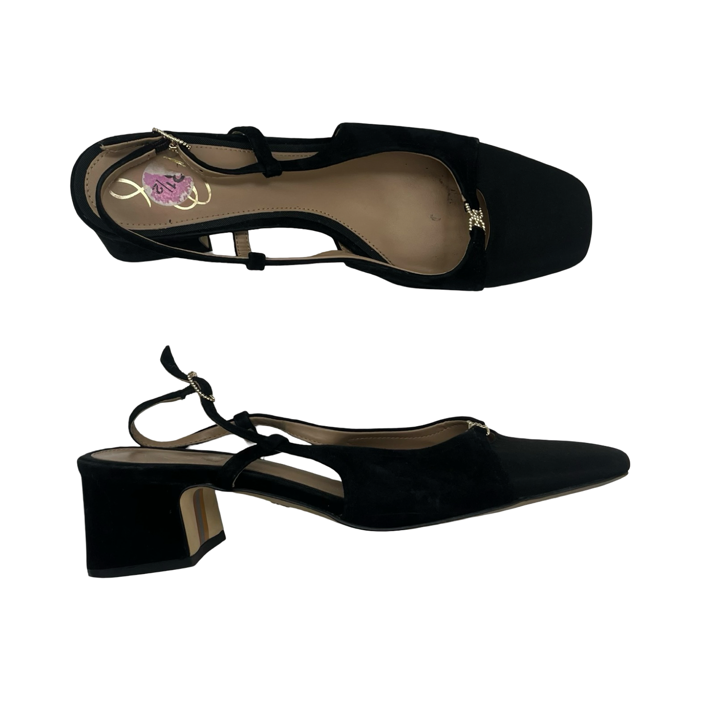 Shoes Heels Block By Sam Edelman In Black, Size:8.5