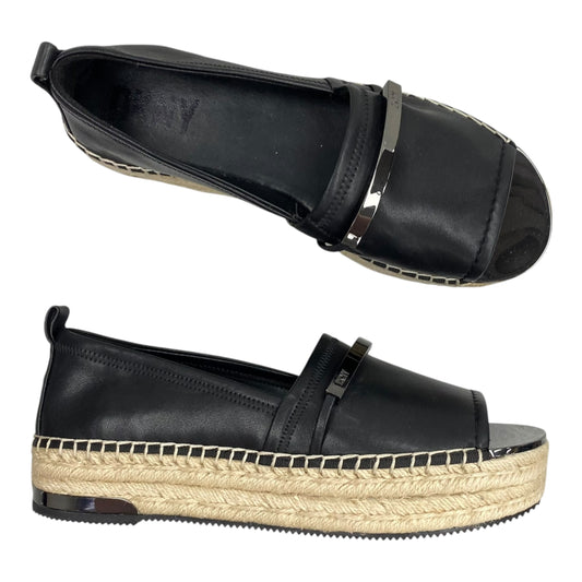 Sandals Flats By Dkny In Black, Size:7