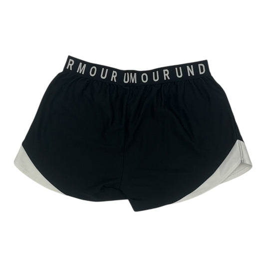 Athletic Shorts By Under Armour In Black & White, Size:M