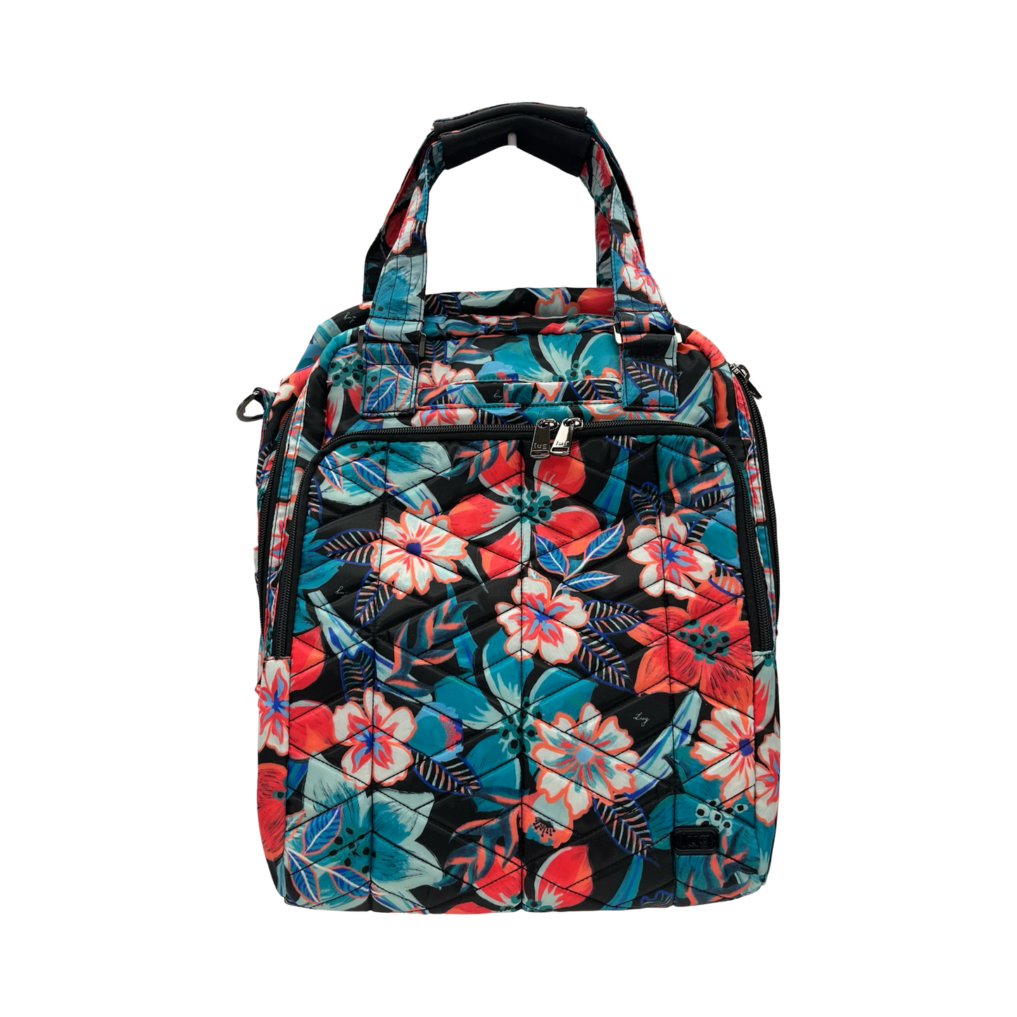 Backpack By Lug In Floral Print, Size:Medium