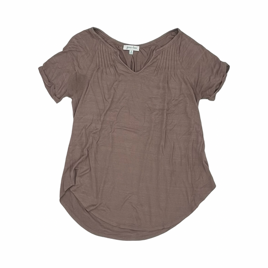 Top Ss By Grace & Lace In Brown, Size:S