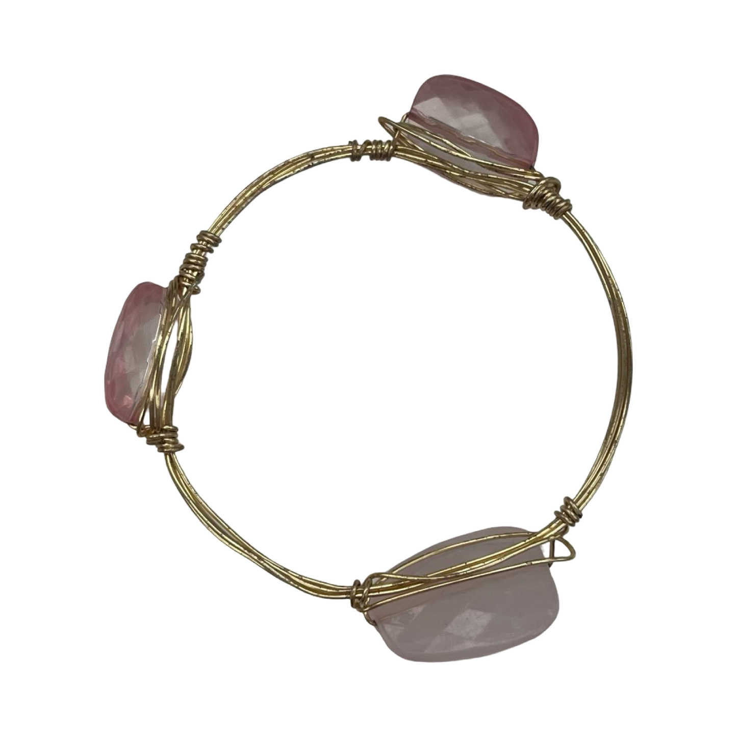 Bracelet Other By Clothes Mentor In Gold & Pink