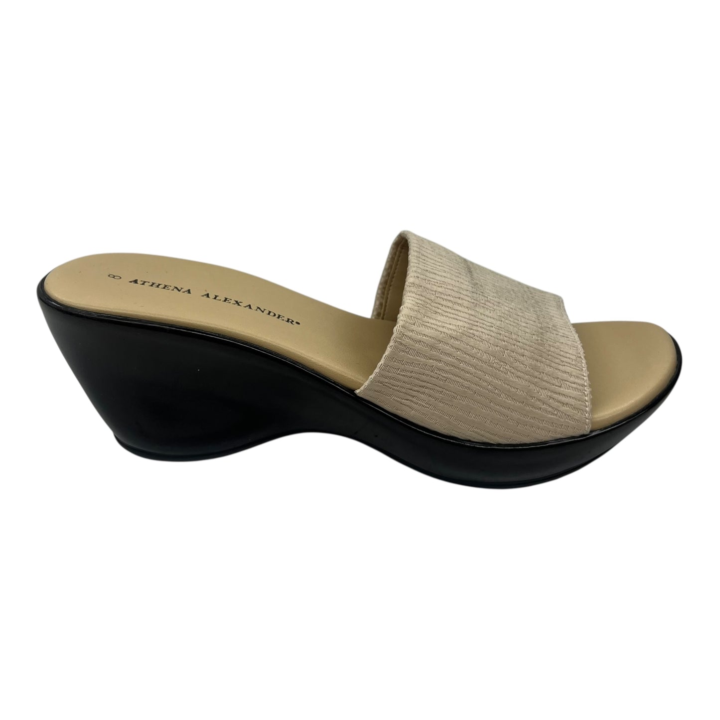 Shoes Heels Block By Clothes Mentor In Cream, Size:8