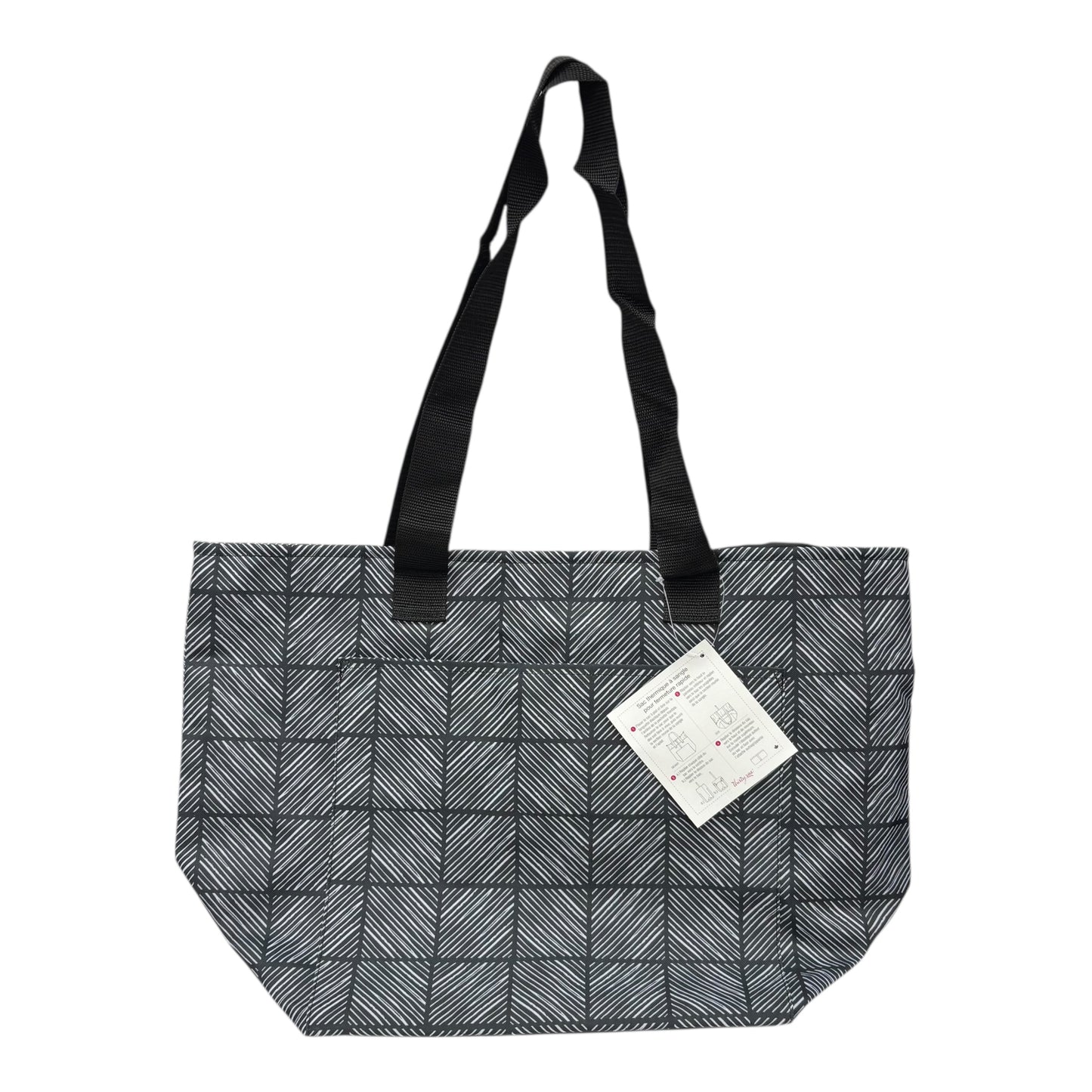 Tote By Thirty One In Black & White, Size:Large