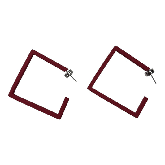 EARRINGS STATEMENT by    CLOTHES MENTOR In RED