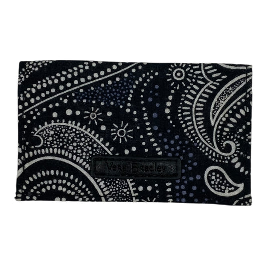 Id/Card Holder By Vera Bradley In Black & White