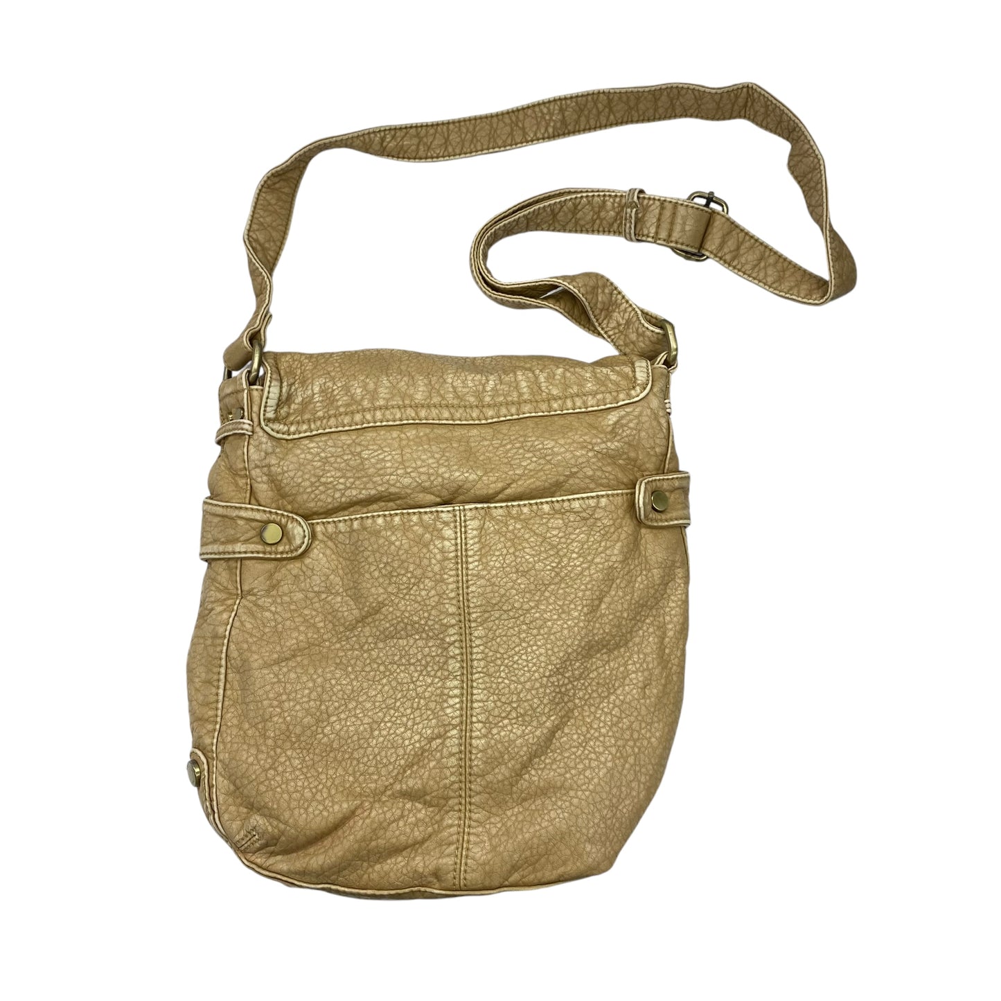 BROWN CROSSBODY by CLOTHES MENTOR Size:MEDIUM