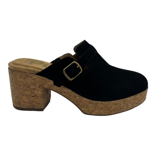 BLACK SHOES HEELS BLOCK by HUSH PUPPIES Size:8