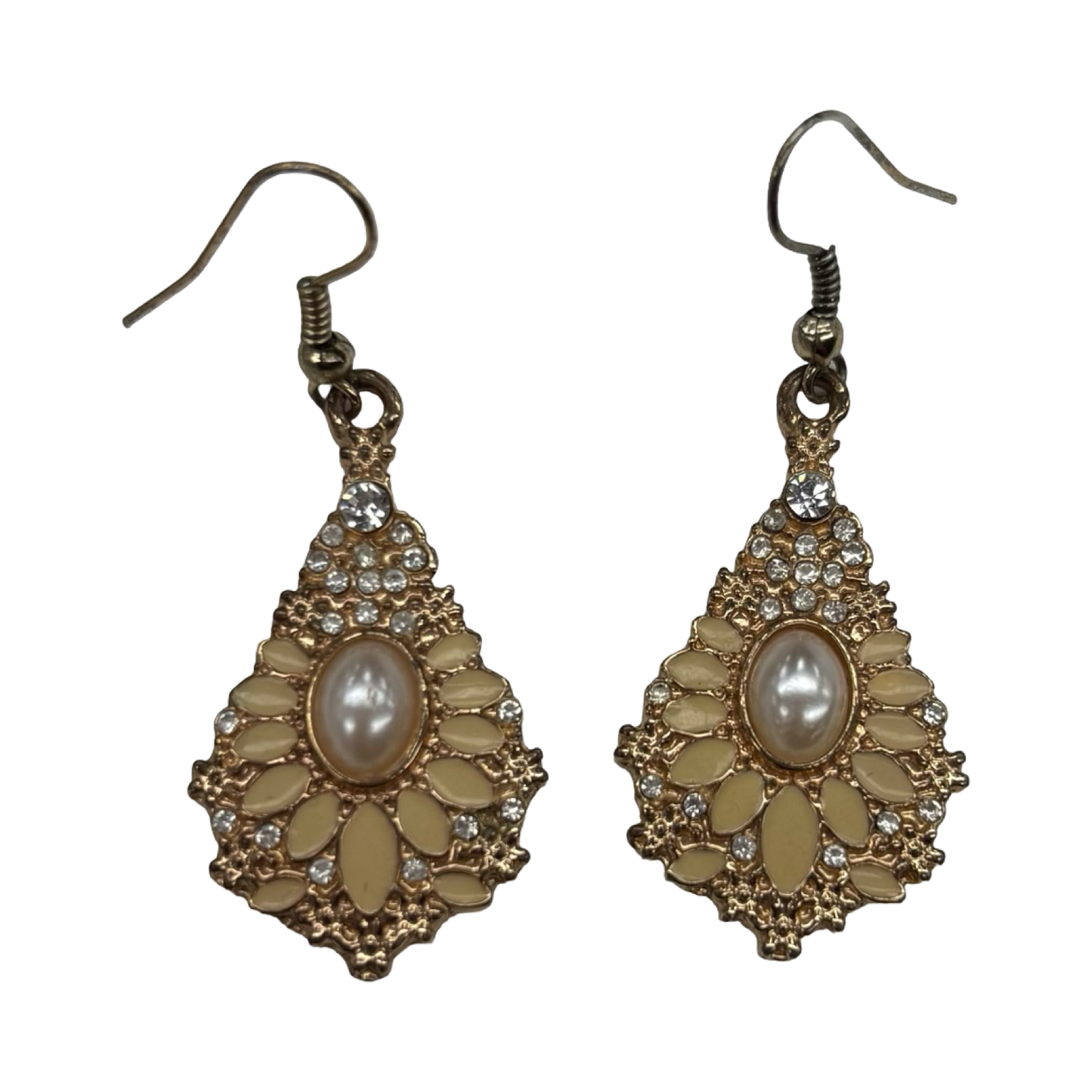 Earrings Dangle/Drop By Clothes Mentor In Gold