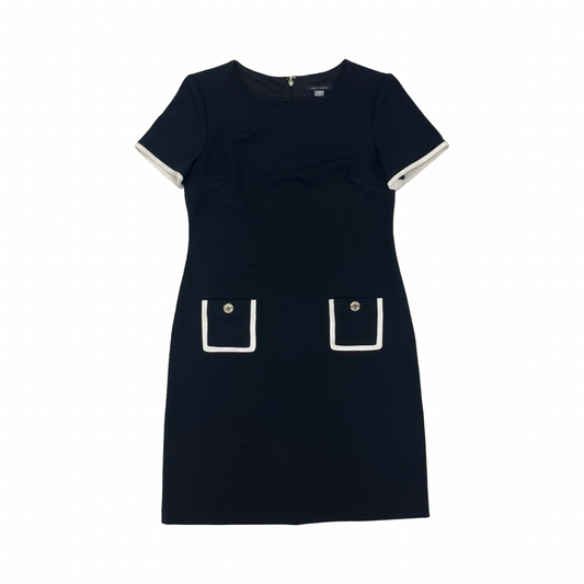 Dress Work By Tommy Hilfiger In Navy, Size:6