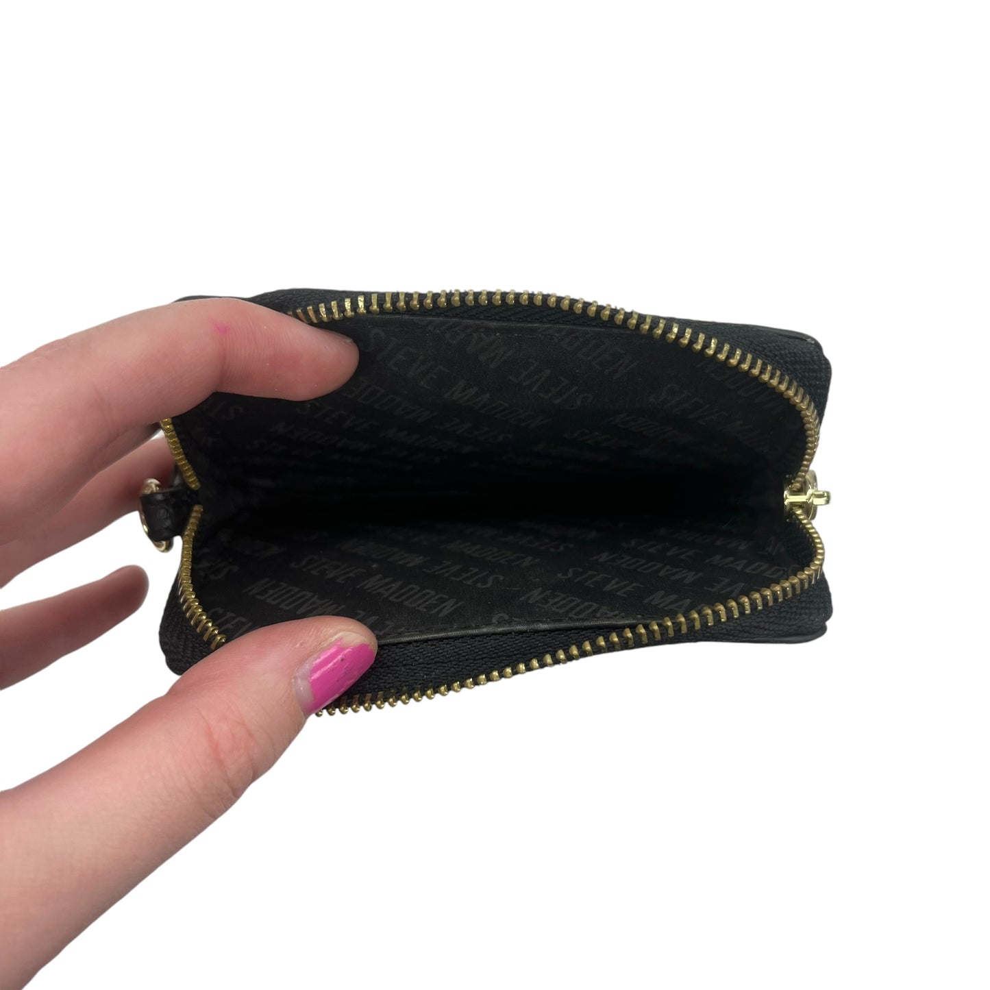 WALLET by STEVE MADDEN In BLACK, Size: SMALL