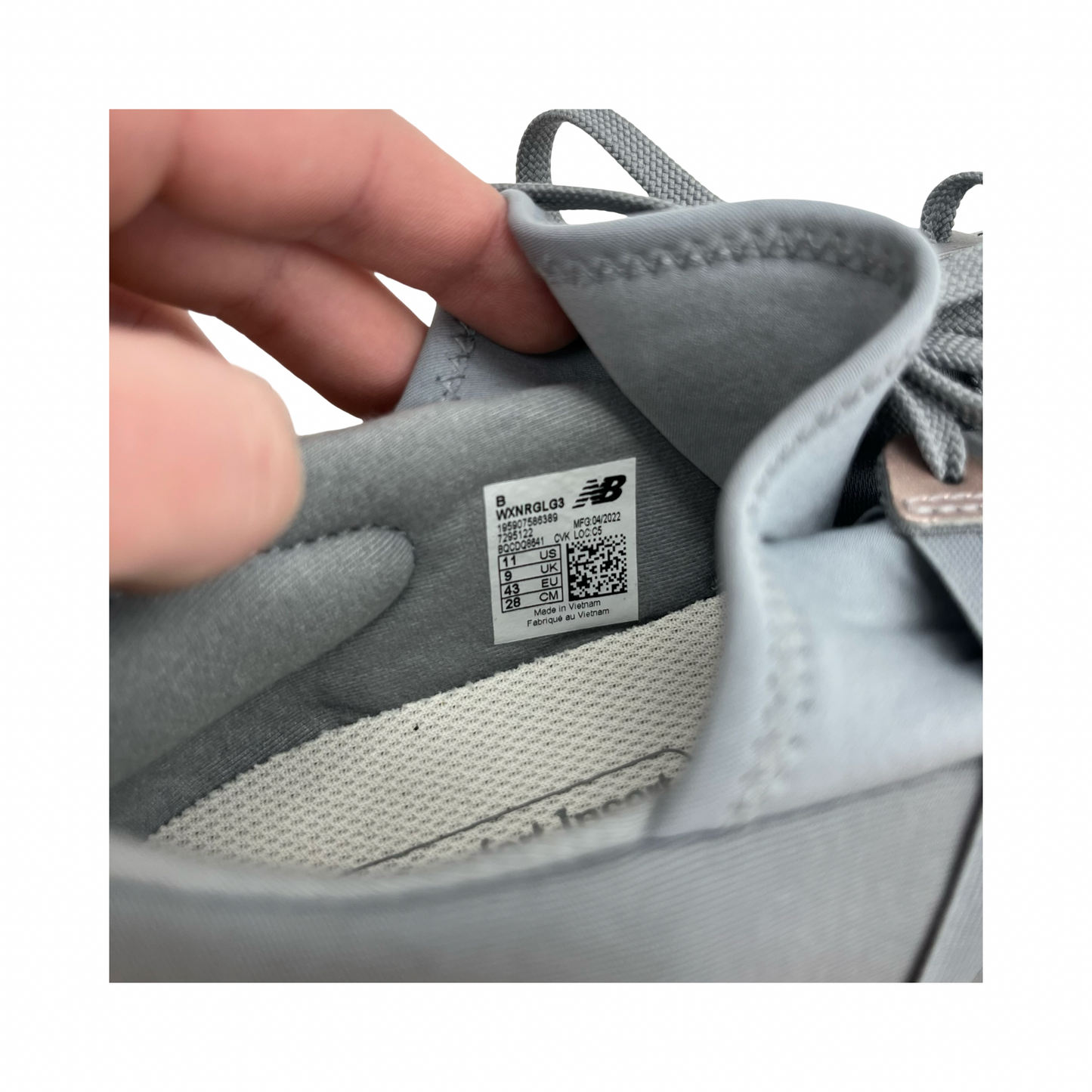 Shoes Athletic By New Balance In Grey, Size:11