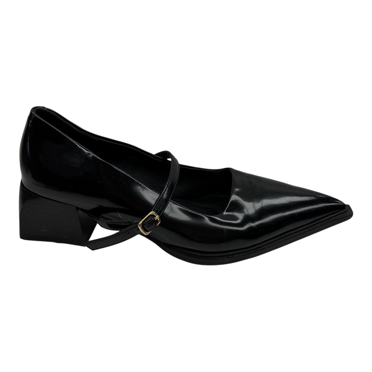 Shoes Heels Block By Clothes Mentor In Black, Size:9.5