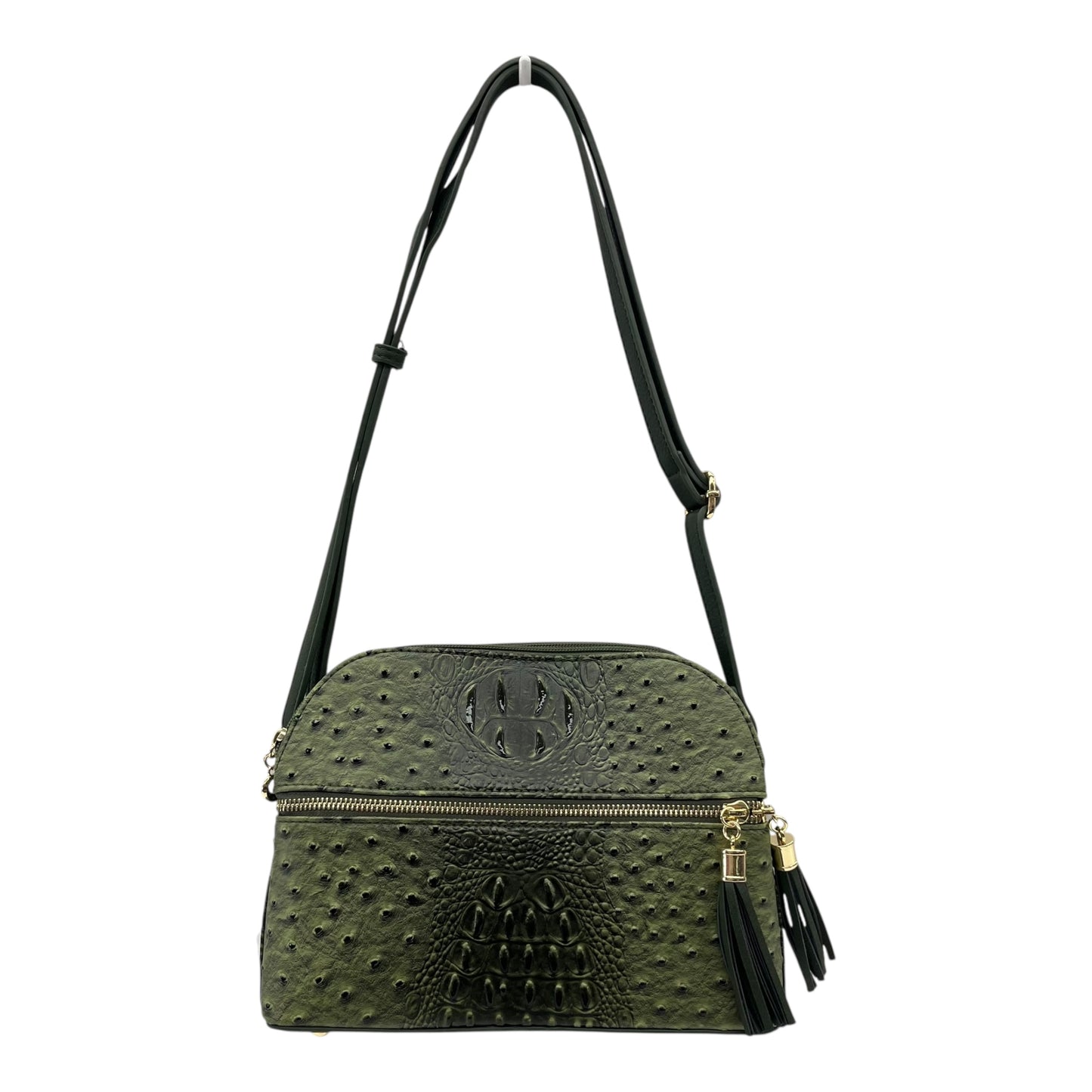 Crossbody By Clothes Mentor In Green, Size:Medium