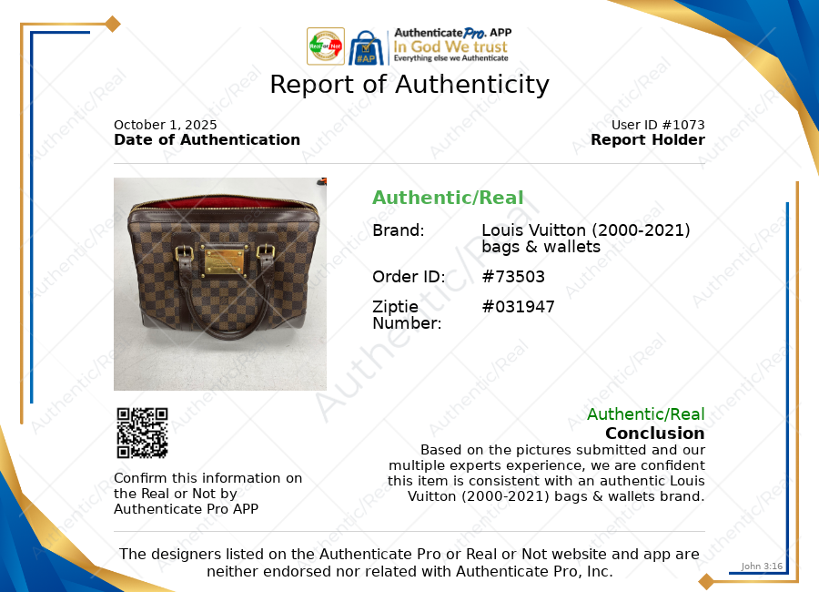 Handbag Luxury Designer By Louis Vuitton In Brown, Size:Medium