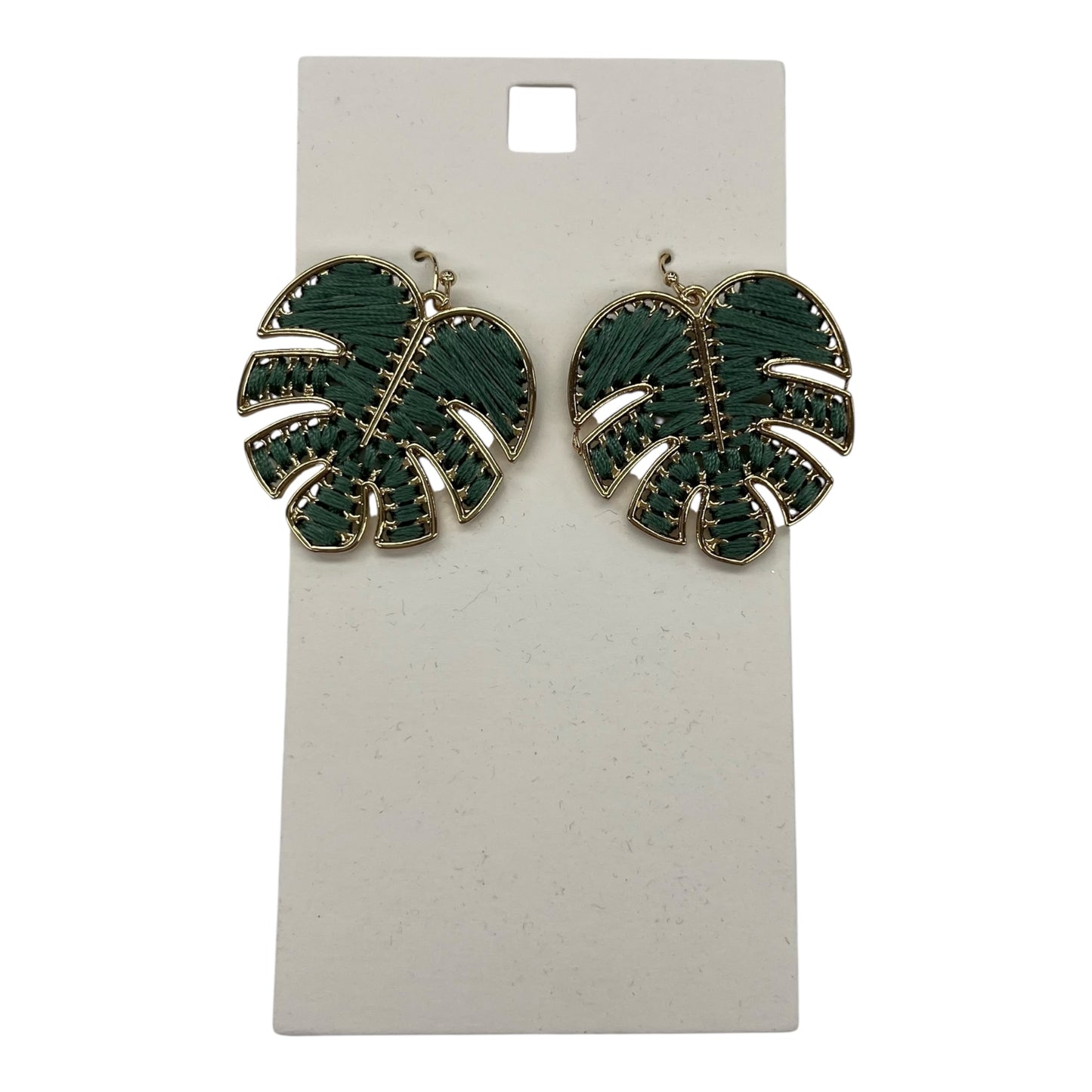 Earrings Dangle/Drop By  Cme In Gold & Green