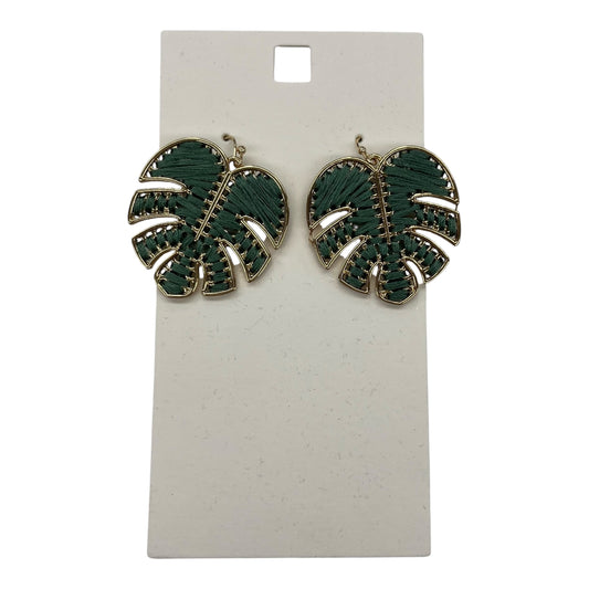 Earrings Dangle/Drop By  Cme In Gold & Green
