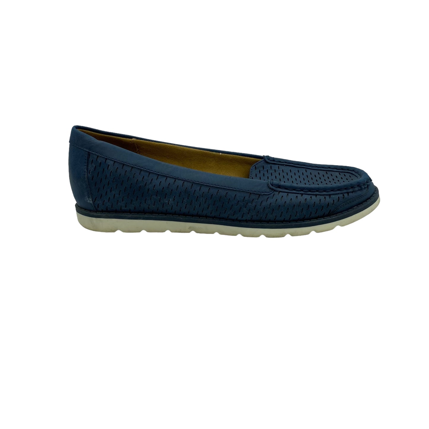 BLUE SHOES FLATS by NATURAL SOUL Size:7.5