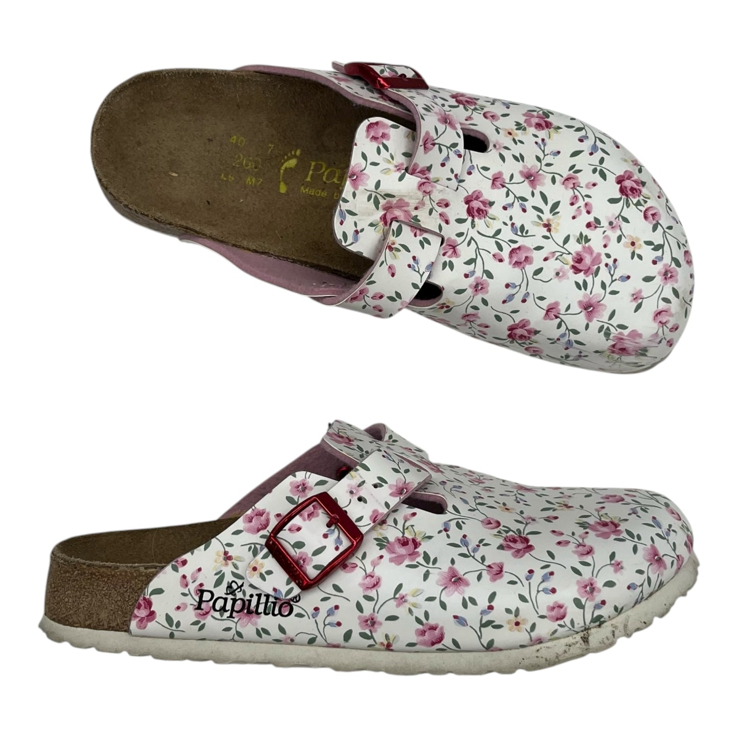 Shoes Flats By Clothes Mentor In White, Size:9