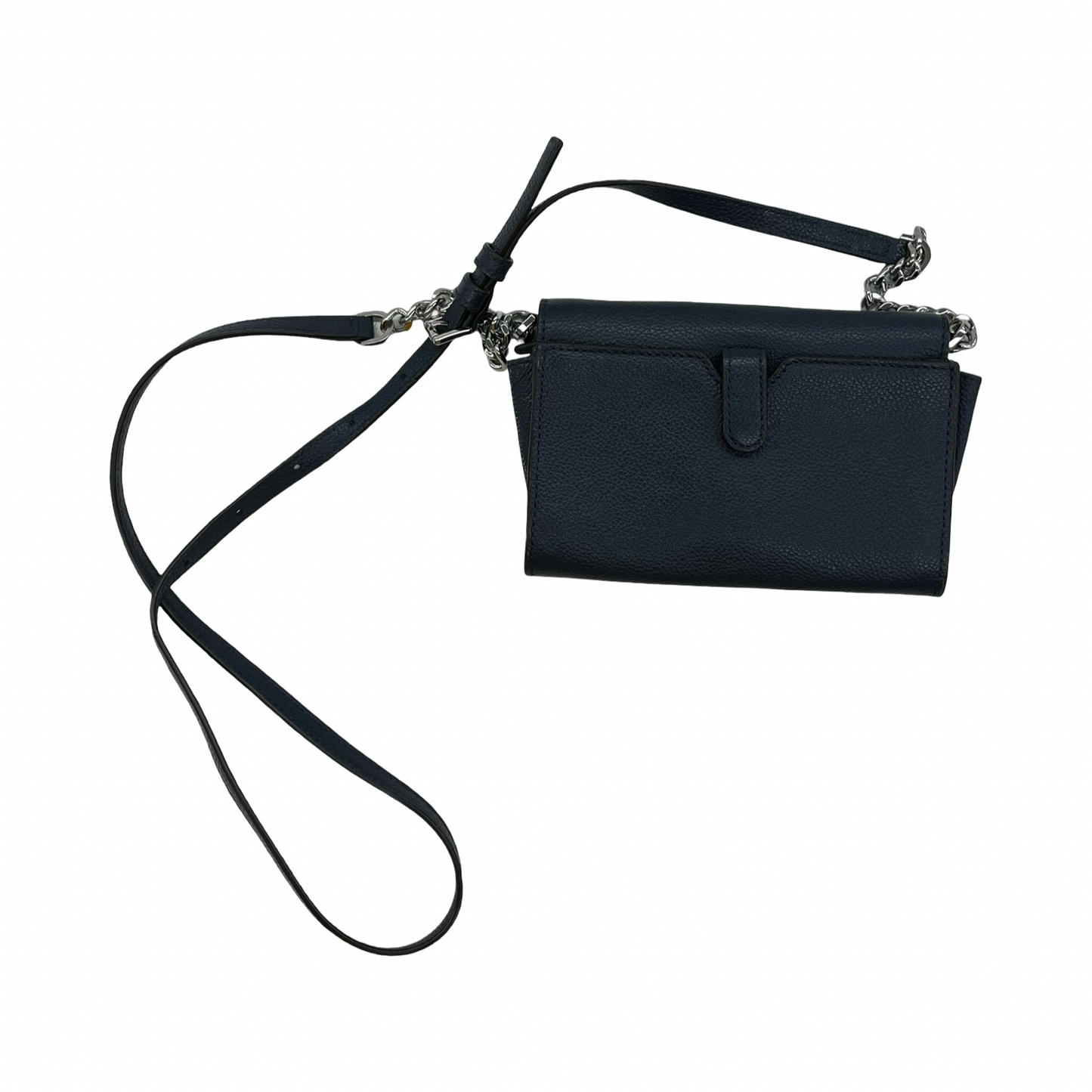 Crossbody Designer By Michael Kors In Navy, Size:Small