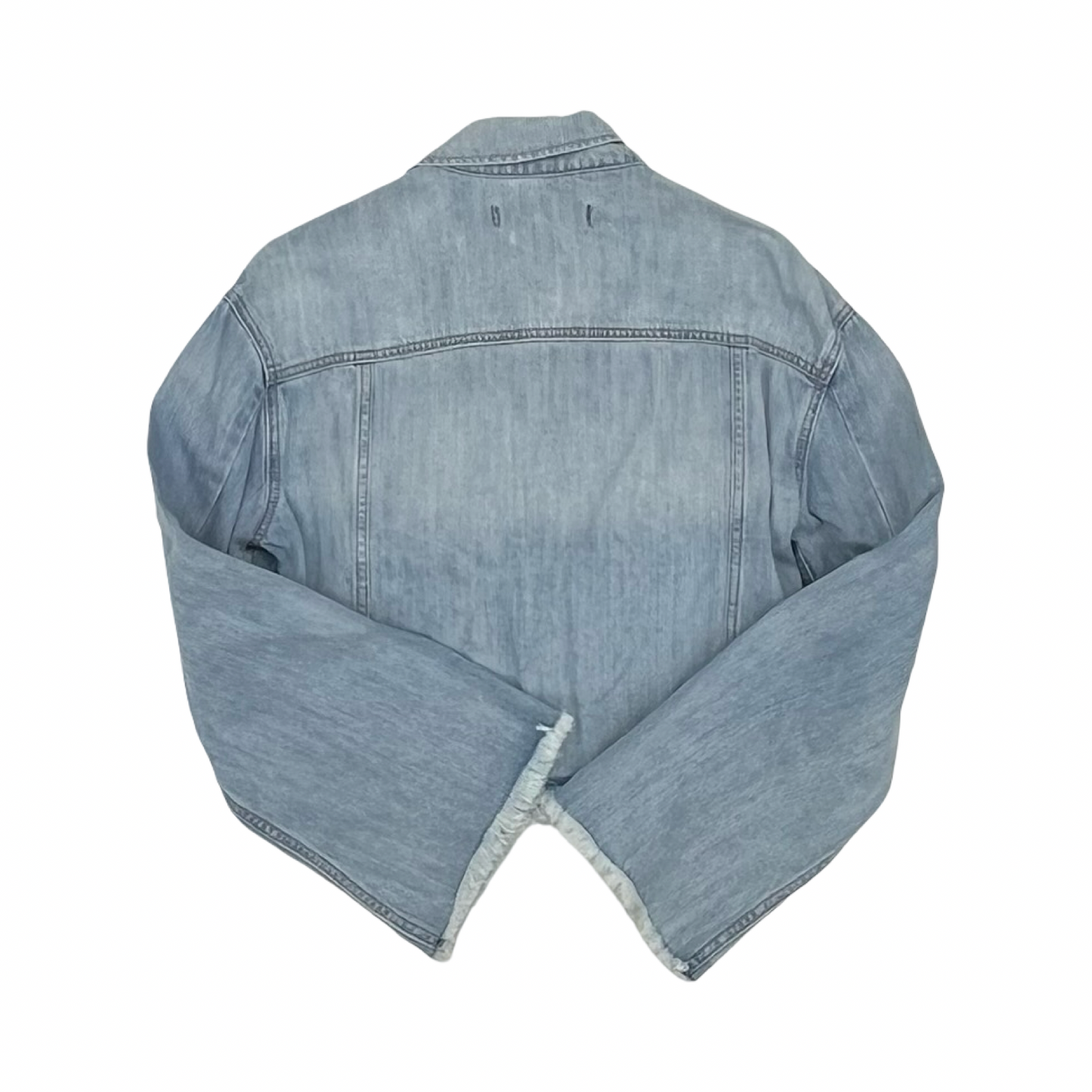 Jacket Denim By Express In Blue Denim, Size:Xs