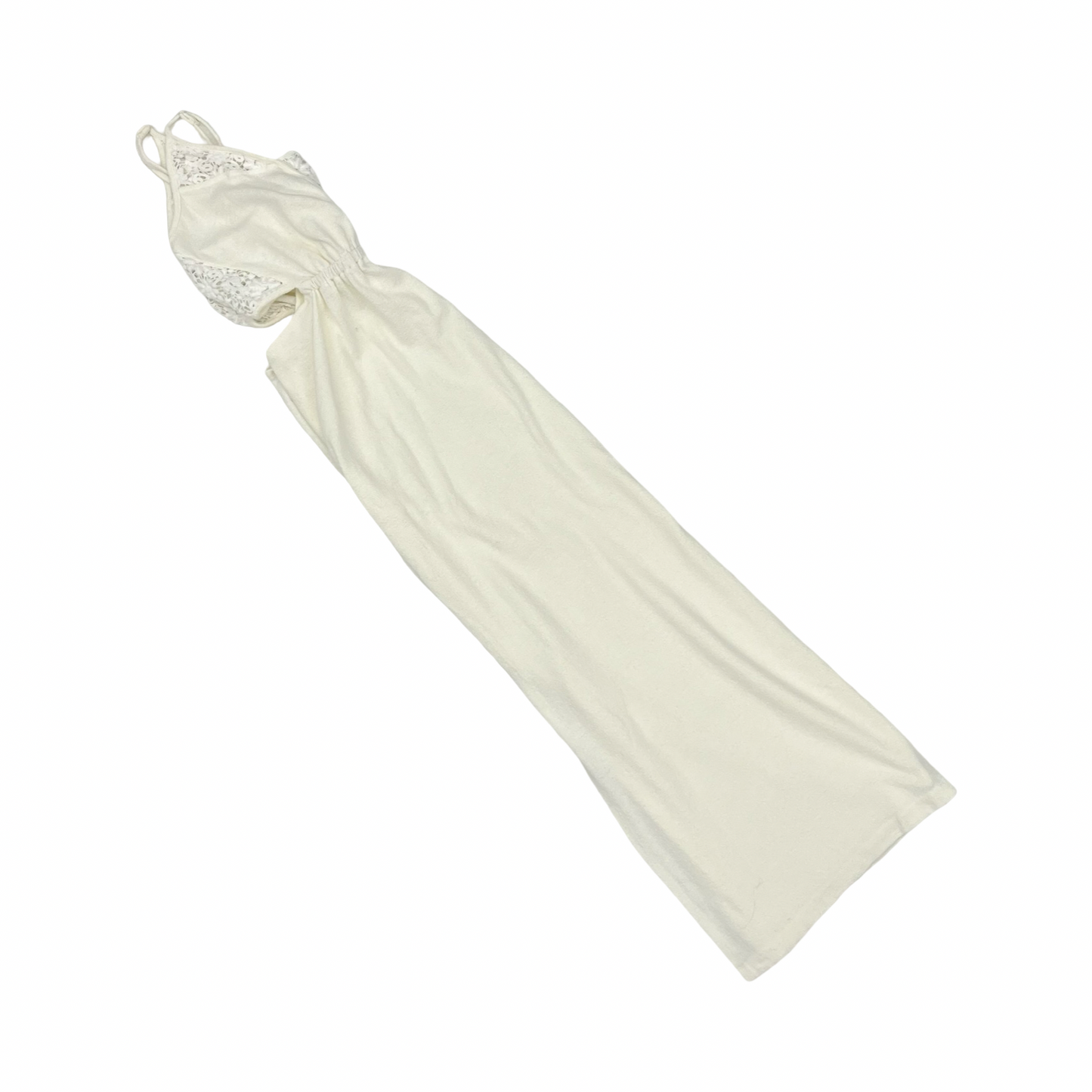 Dress Casual Midi By Daily Practice By Anthropologie In Cream, Size:L