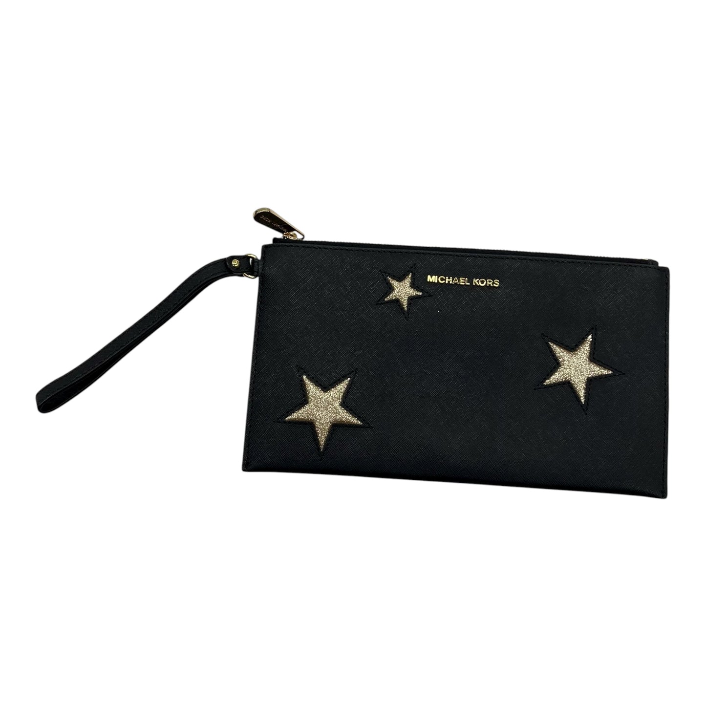 Wristlet Designer By Michael Kors In Black, Size:Large