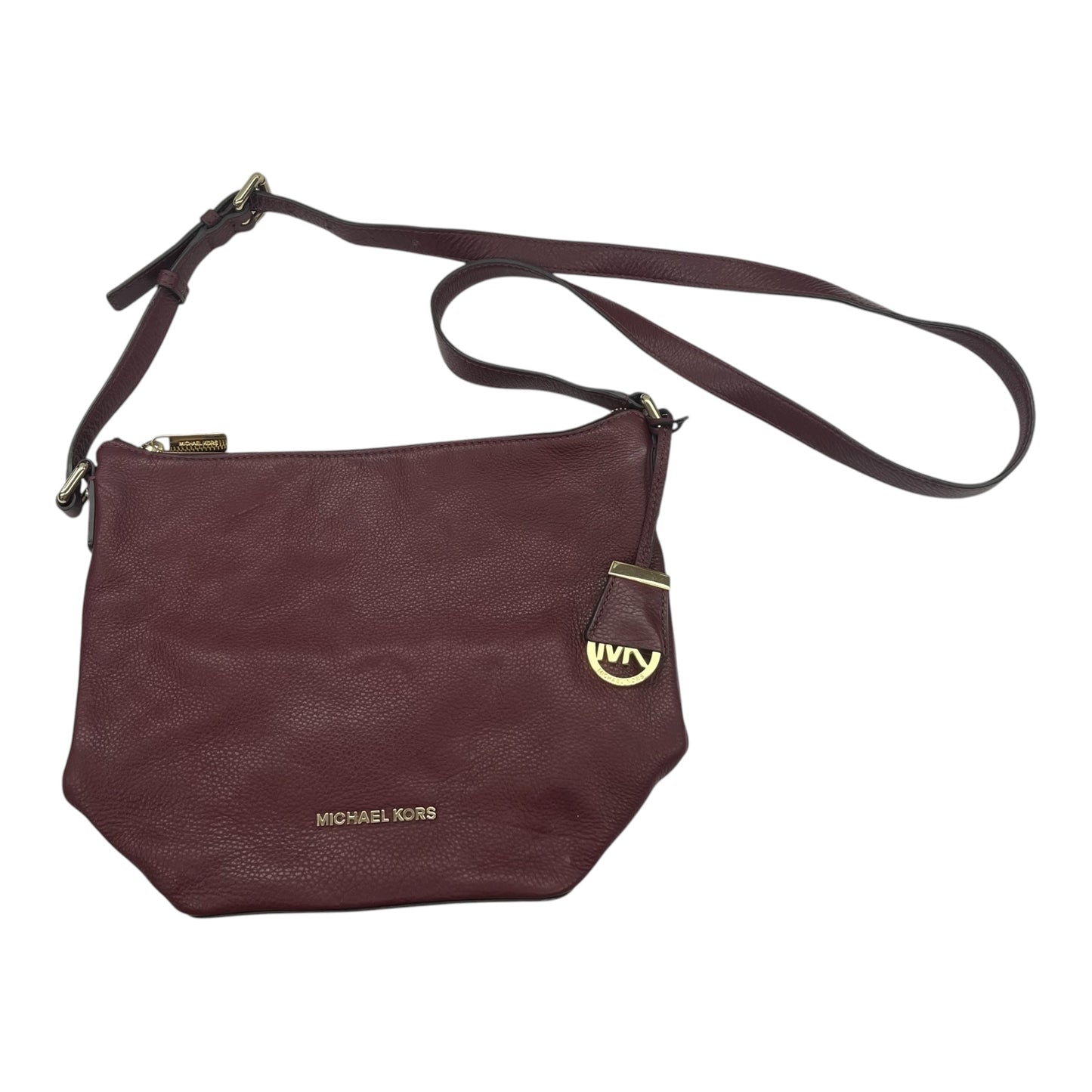 Crossbody Designer By Michael Kors In Red, Size:Medium