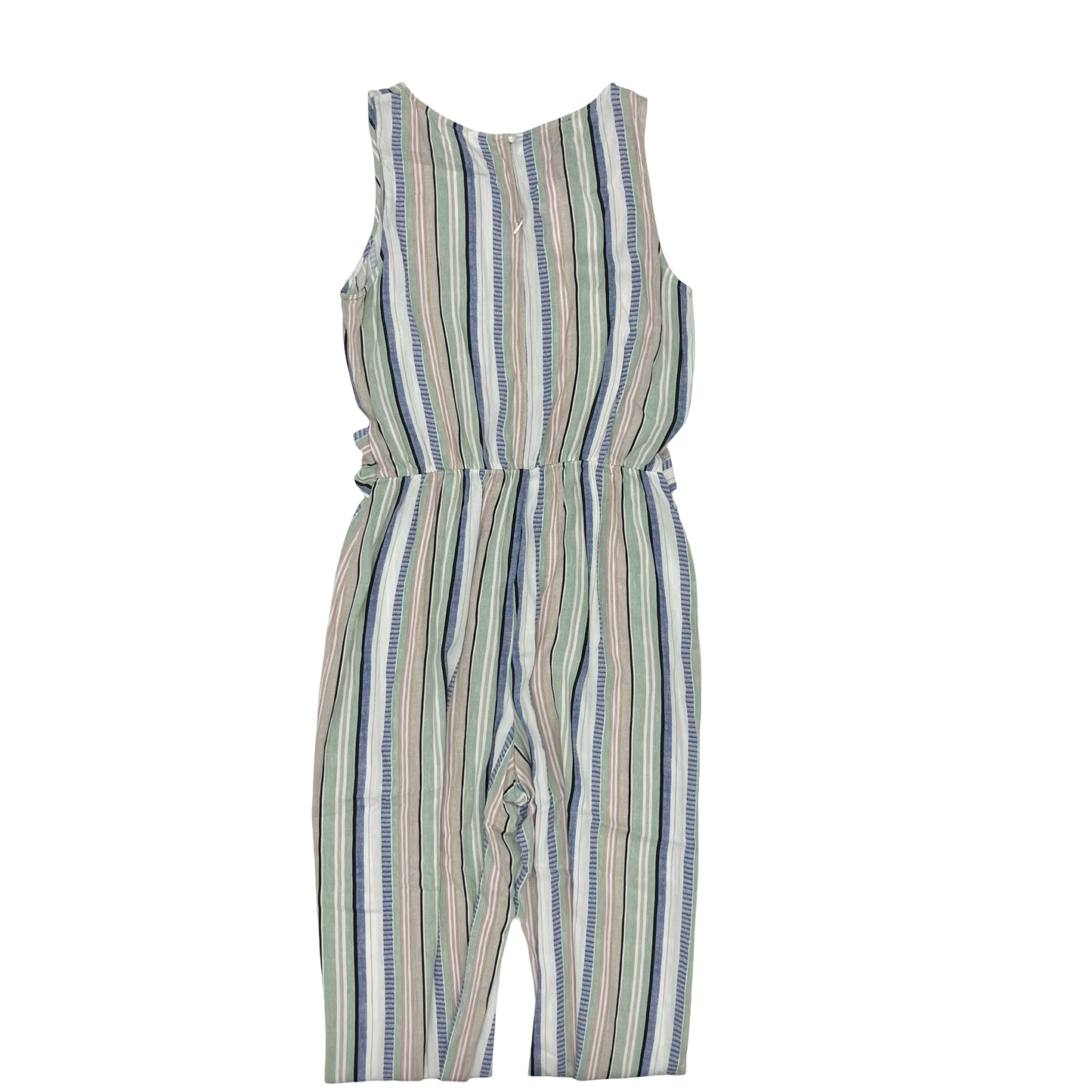Jumpsuit By Agb In Blue & Green, Size:M