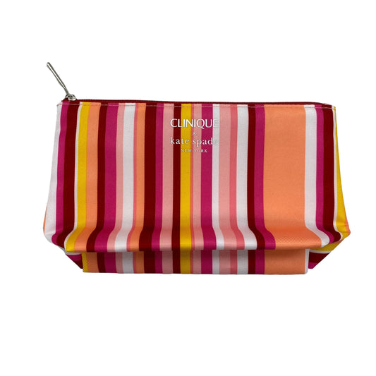 PINK & YELLOW MAKEUP BAG by CLINIQUE Size:MEDIUM