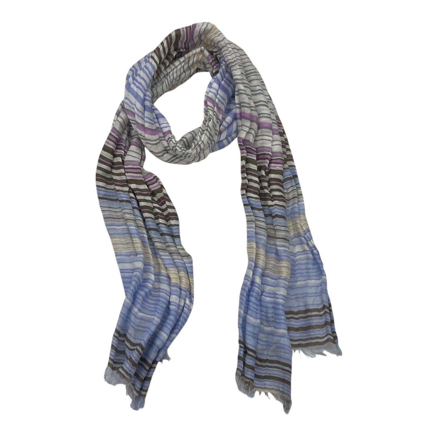 SCARF LONG by    CLOTHES MENTOR In STRIPED PATTERN