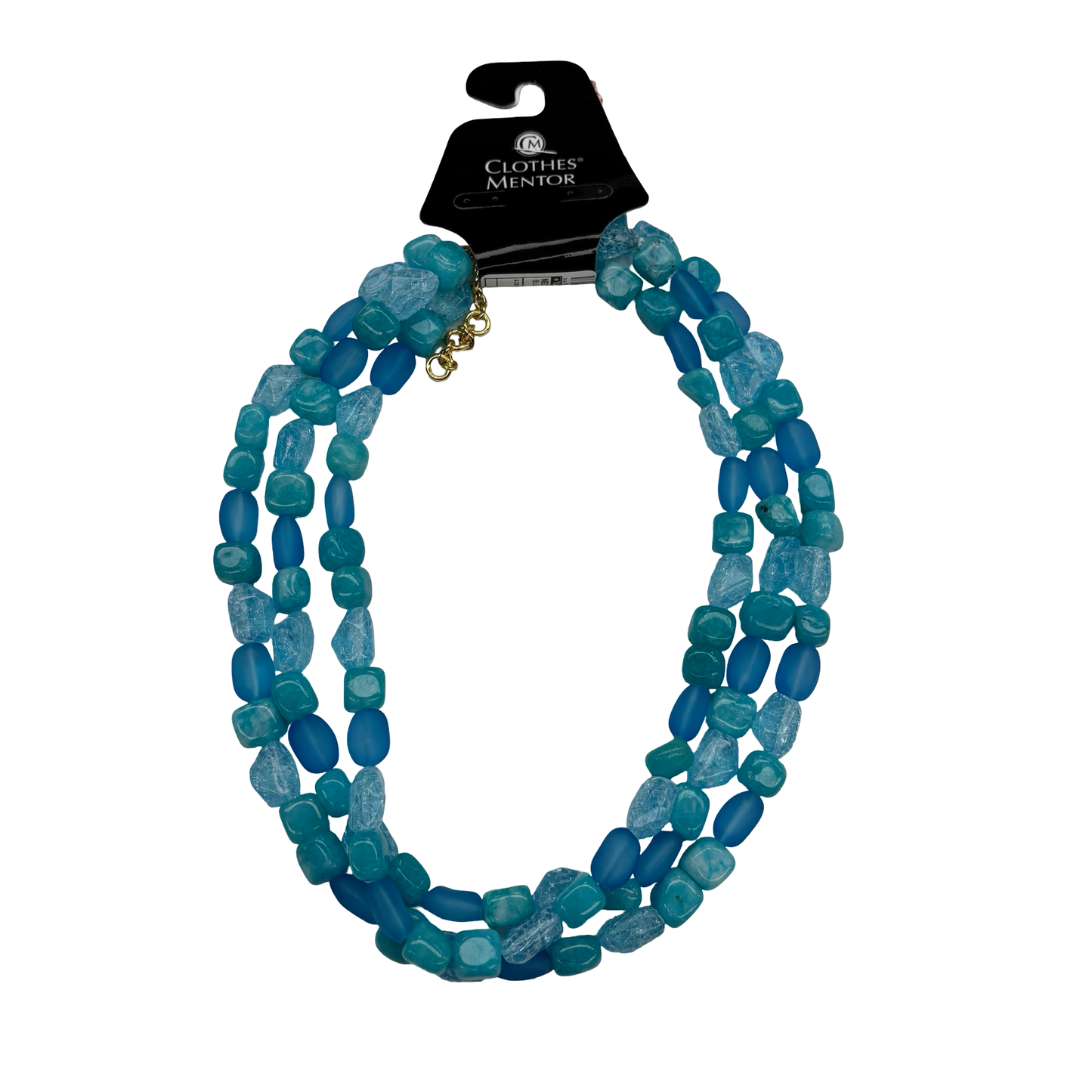 Necklace Layered By Talbots In Blue