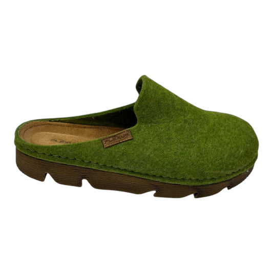 Shoes Flats By Clothes Mentor In Green, Size:9