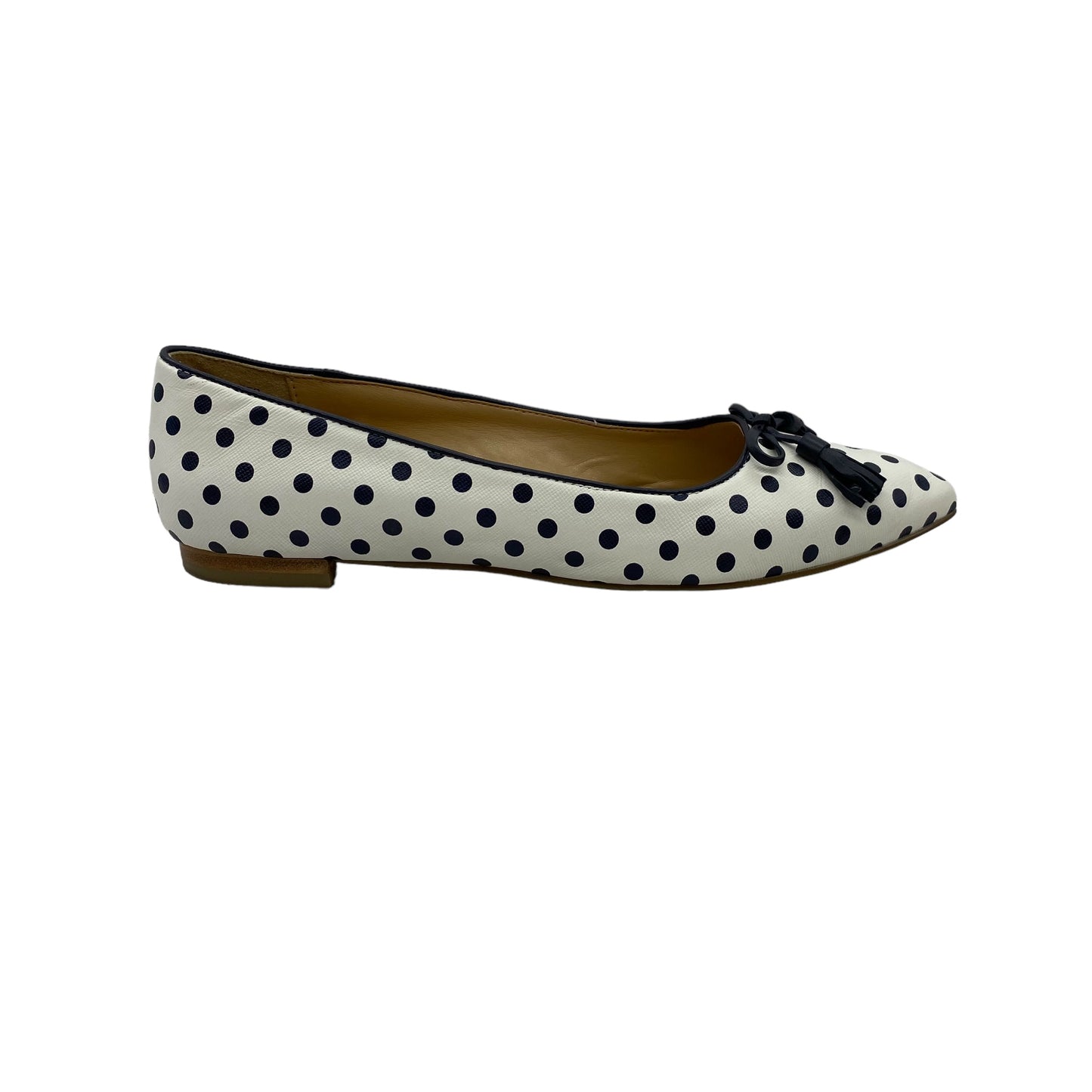 BLUE & WHITE SHOES FLATS by TALBOTS Size:8.5