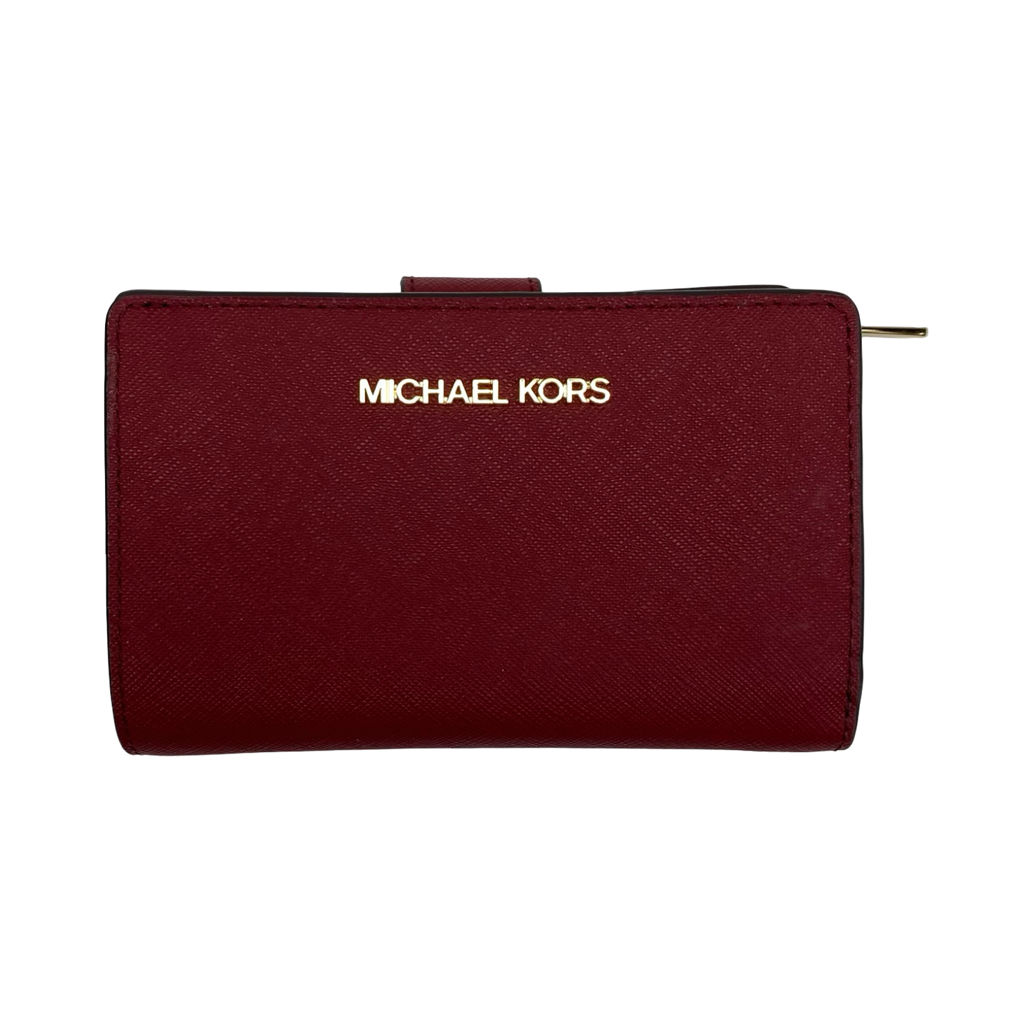 Wallet Designer By Michael Kors In Red, Size:Medium