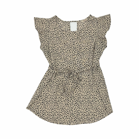 Mat Top Ss By Clothes Mentor In Black & Brown, Size:M