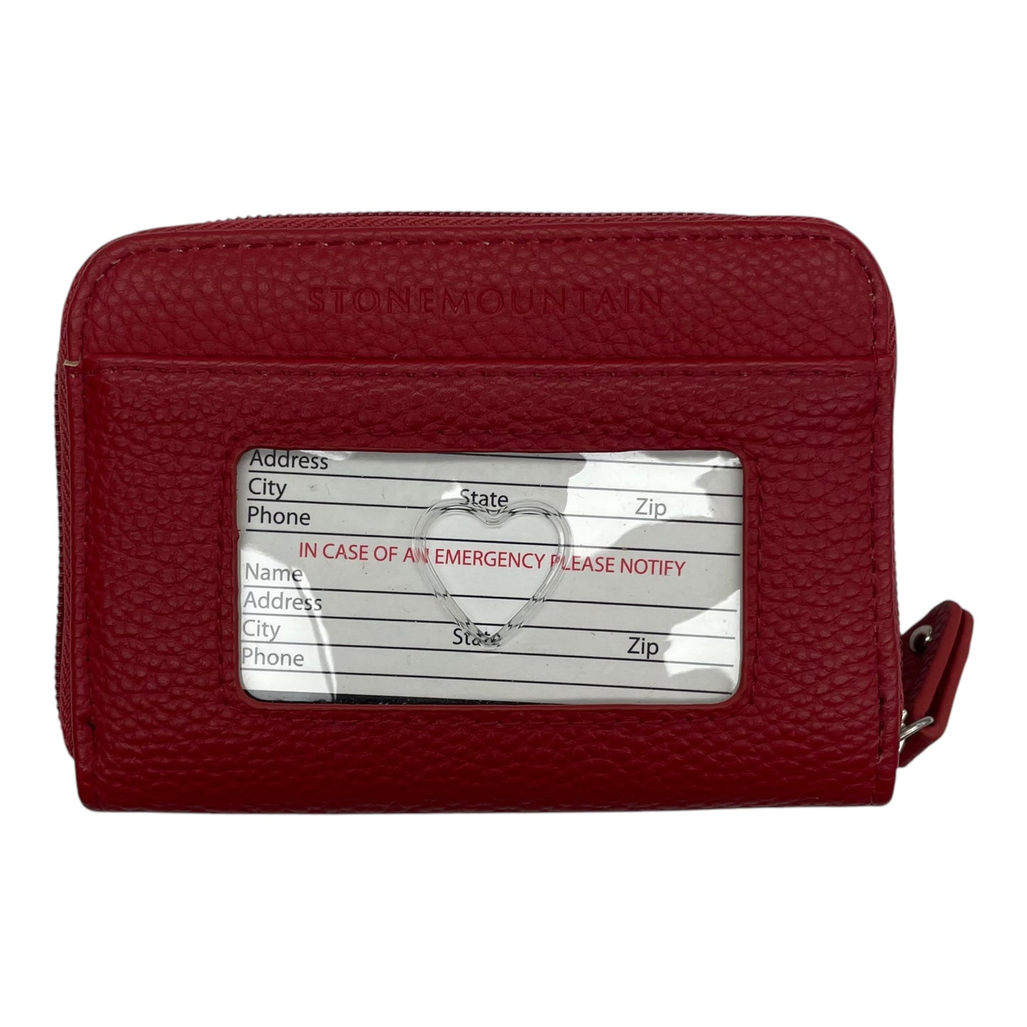 Wallet By Stone Mountain In Red, Size:Medium