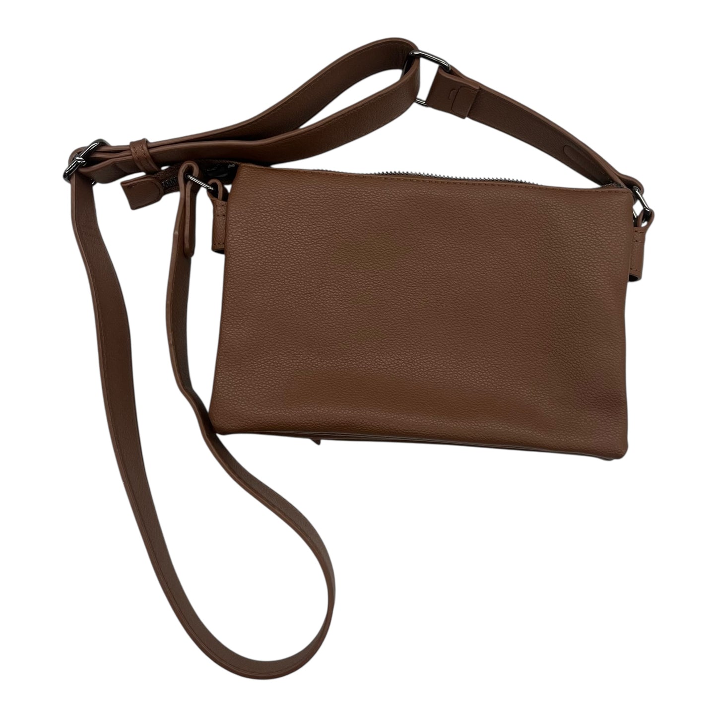 Crossbody By Clothes Mentor In Brown, Size:Medium