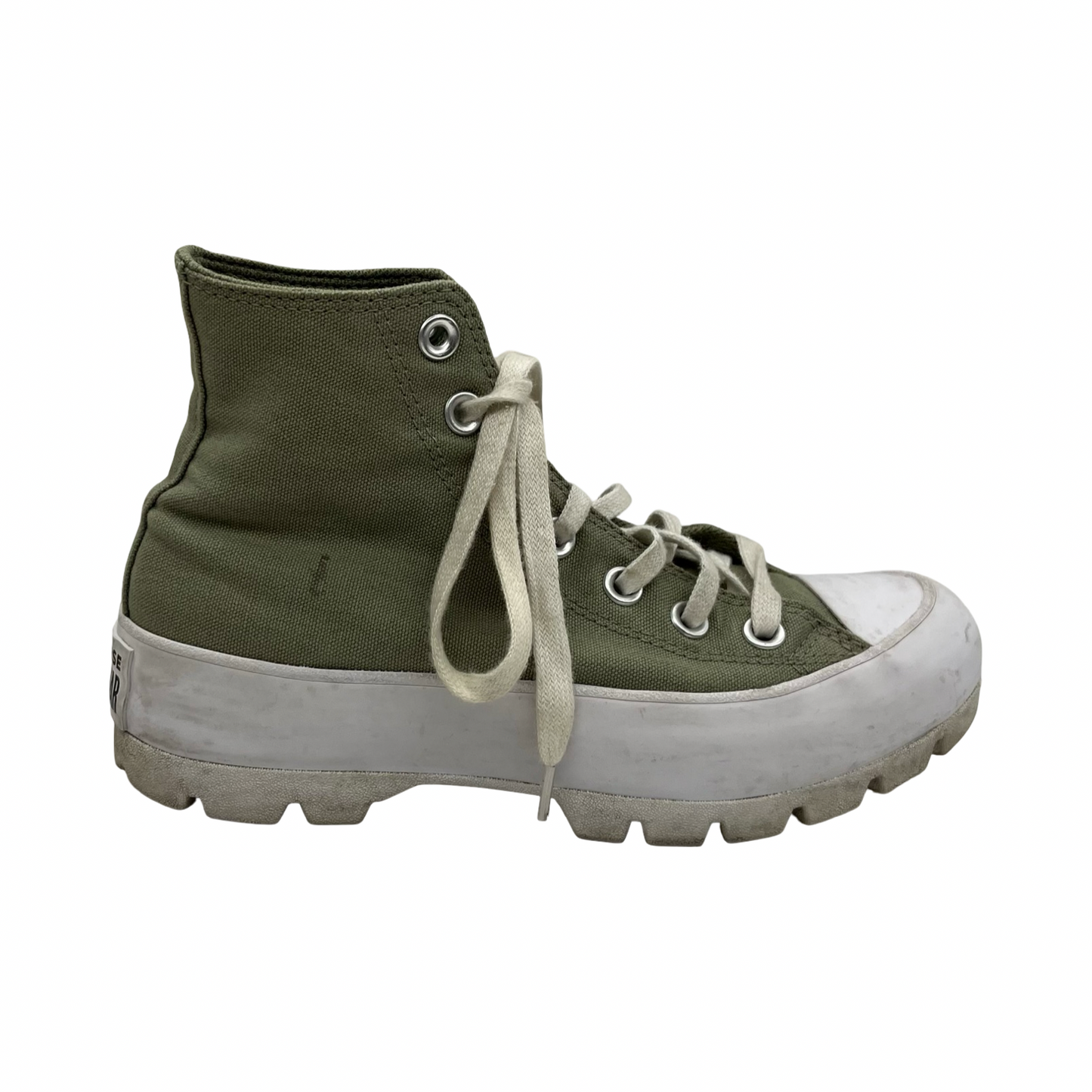 Shoes Sneakers Platform By Converse In Green, Size:5