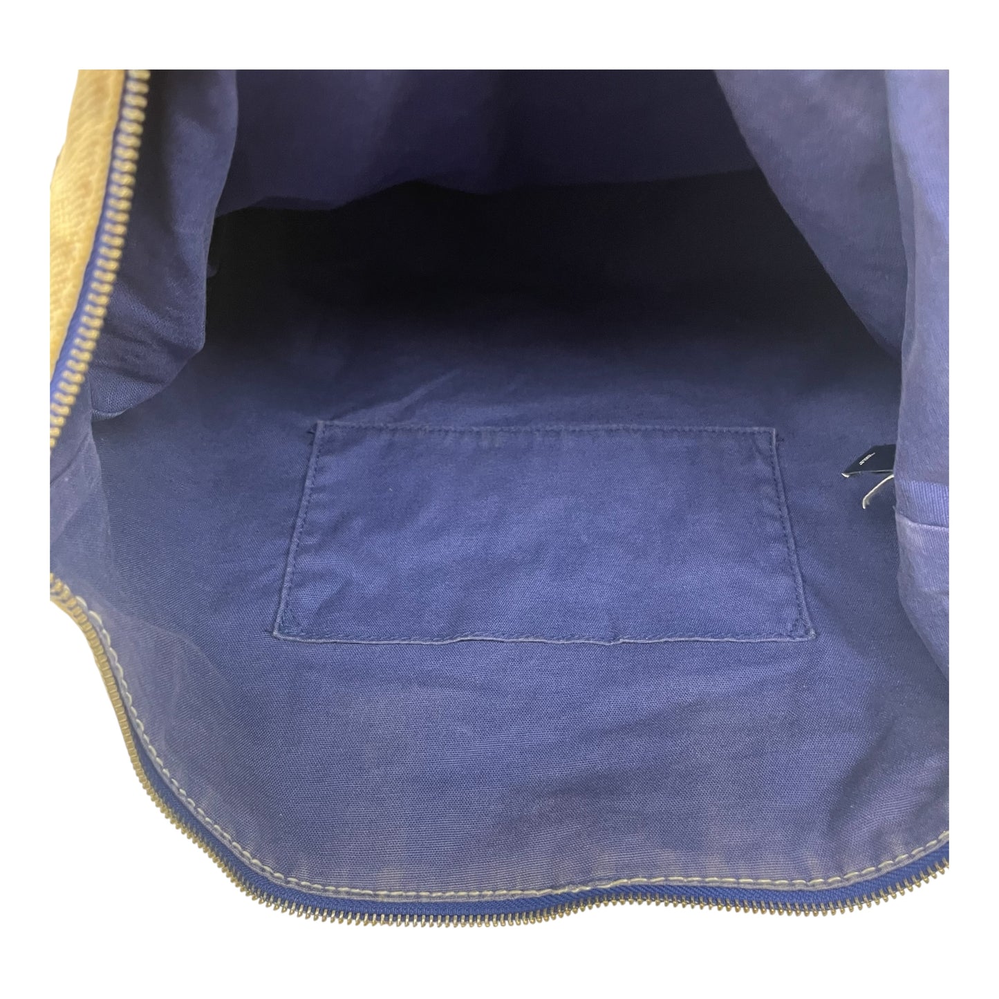 Handbag By Gap In Blue & Brown, Size:Medium