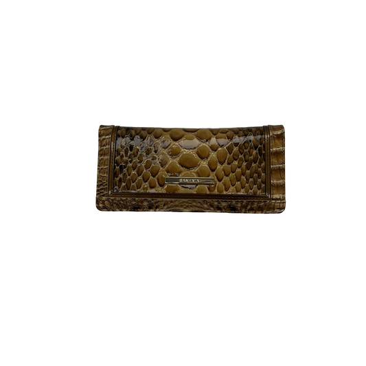 Wallet Designer By Brahmin In Brown, Size:Medium