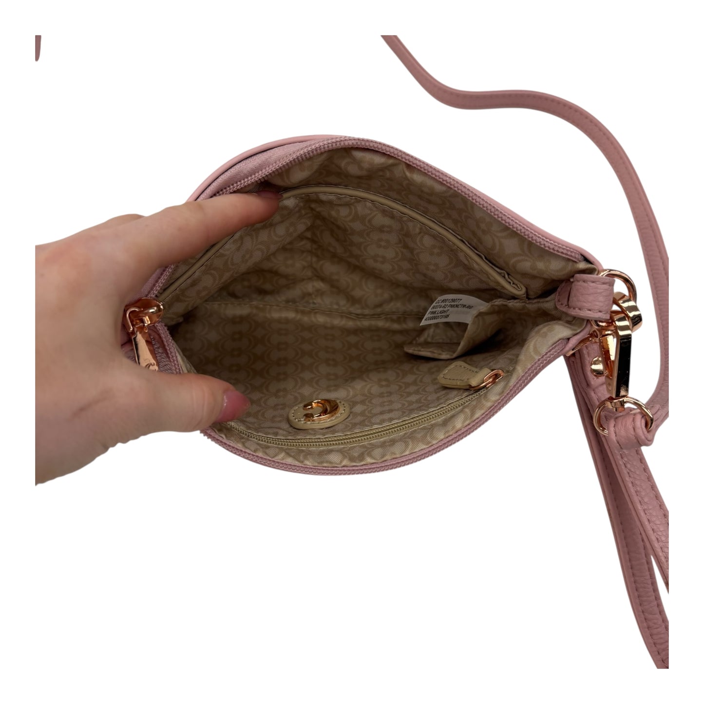 Crossbody By Charming Charlie In Pink, Size:Medium