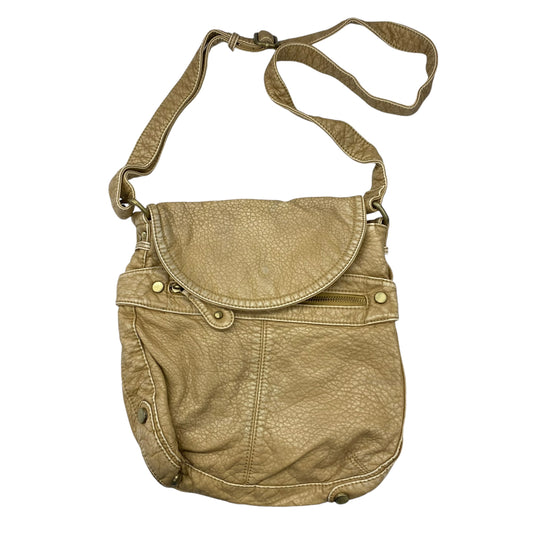 BROWN CROSSBODY by CLOTHES MENTOR Size:MEDIUM