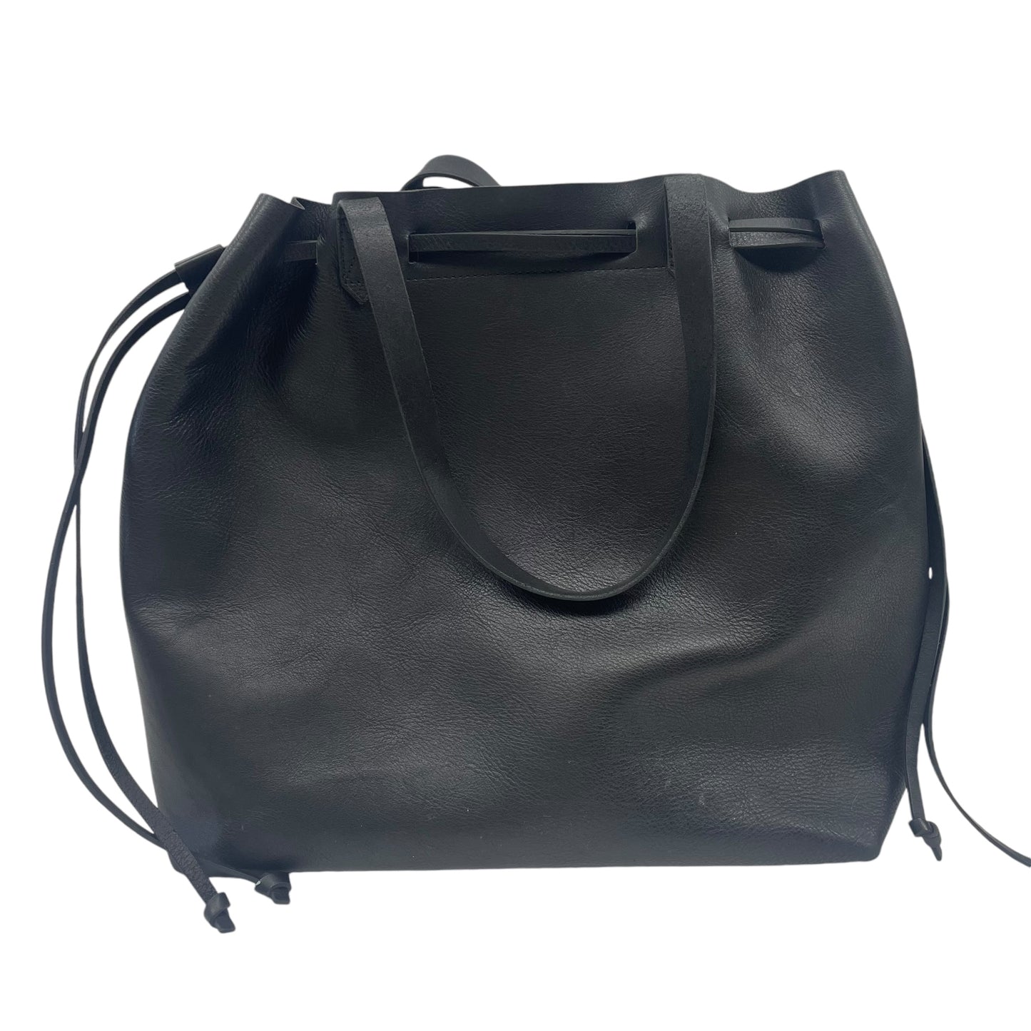 Tote Leather By Madewell In Black, Size:Large