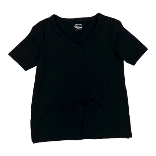 Top Ss Basic By Chicos In Black, Size:S