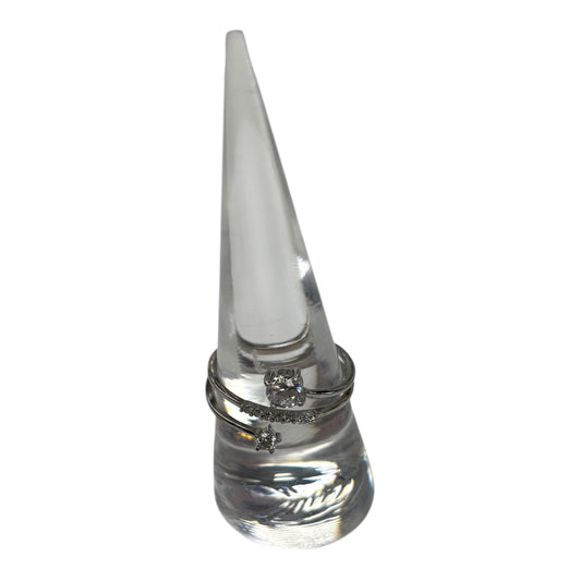 Ring Stackable By Clothes Mentor In Silver